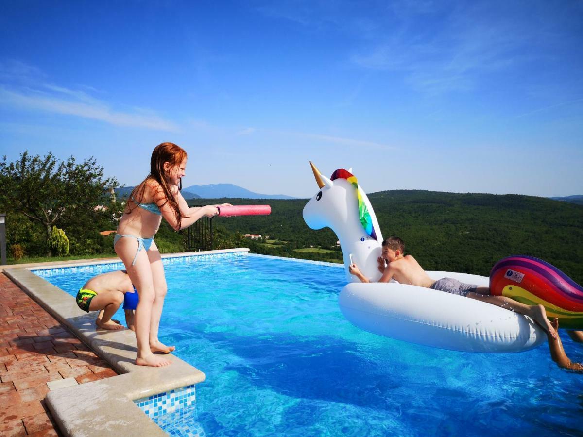 Home Andrea With Infinity Salty Pool Roč Kültér fotó